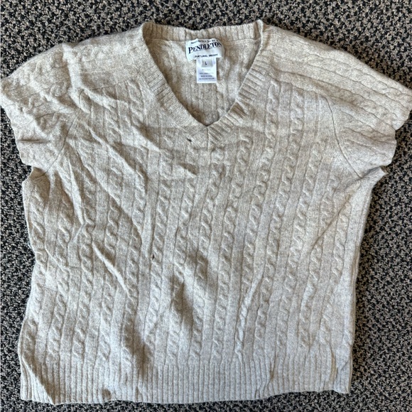 True Vintage Pendleton Short sleeve Sweater - Picture 2 of 6